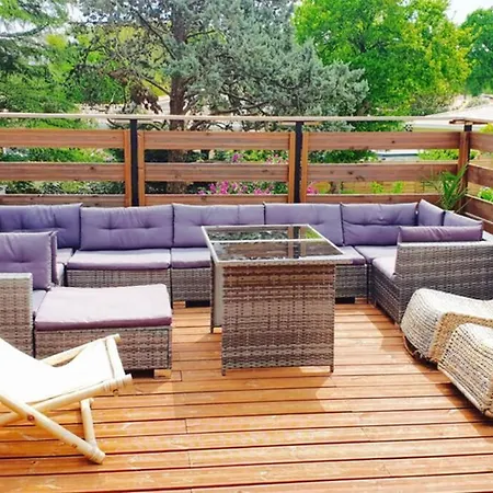 Vakantiehuis Le Chene - Grande Familiale Avec Piscine - Bassin D'arcachon Ares